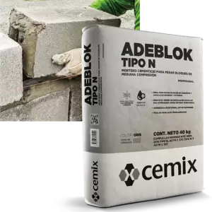 1263. 01-006-00125-138 Mortero Adeblok Cemix